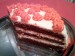 americký dort red velvet (červený samet)